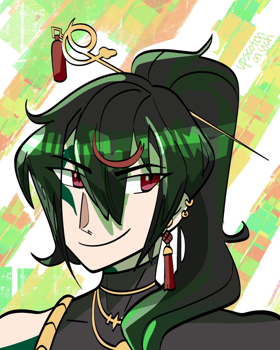 Am a pretty snake fr

Thank you for the gift <a href="/GemmoEng/">Gemmo Fantasia(alien vtuber) tag:GemmArt</a> ! :D 

🎨Upscrotch
#ArtOfHebi