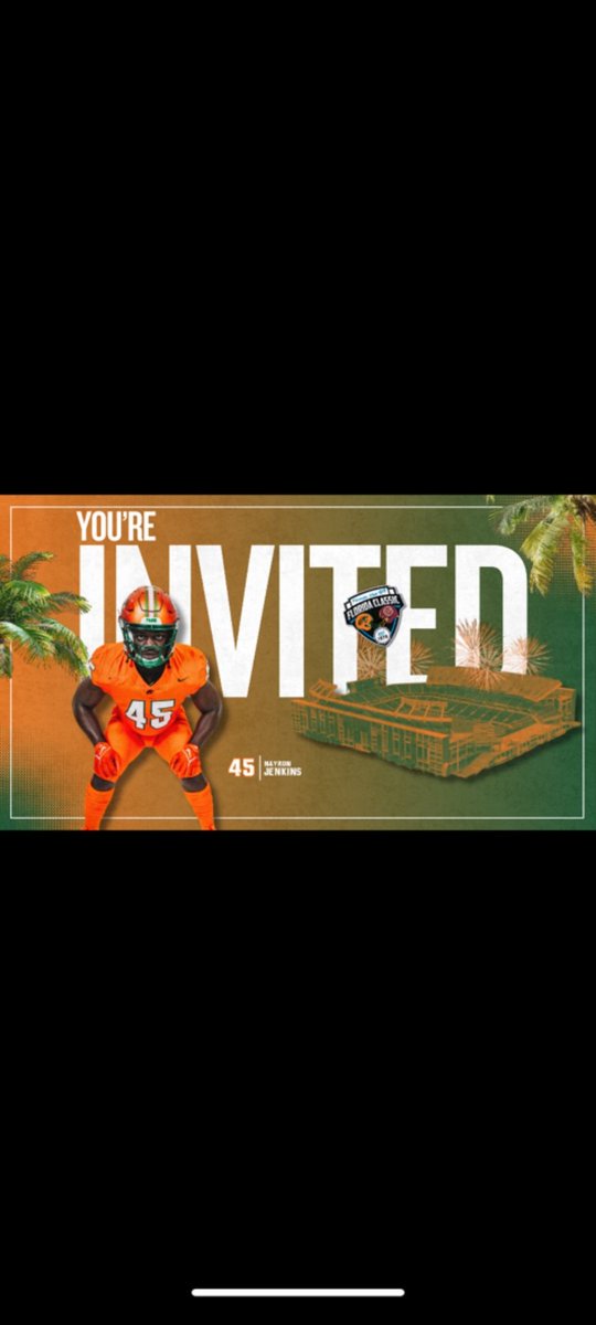 _JordanWilliams's tweet image. Blessed to be at the Florida Classic this weekend in Orlando with @FAMU_FB. Thank you @coachvjefferies for the invite. I'm looking forward to being there!! @bhernyscoutguy @RecruitingBh @Coach__Gio @coachwolfe16 @Burg_Athletics @DuvalSports @oneclaysports