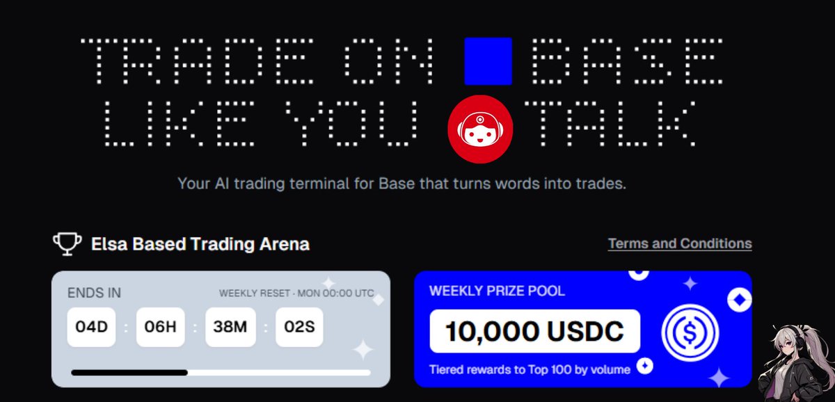 0x0Nova's tweet image. The @HeyElsaAI trading competition ends in 4 days and $10k will be distributed to the winners

That’s why I’m starting to understand even better why people hype Elsa’s speed and simplicity

It genuinely handles onchain actions with almost zero friction and during a competition,…