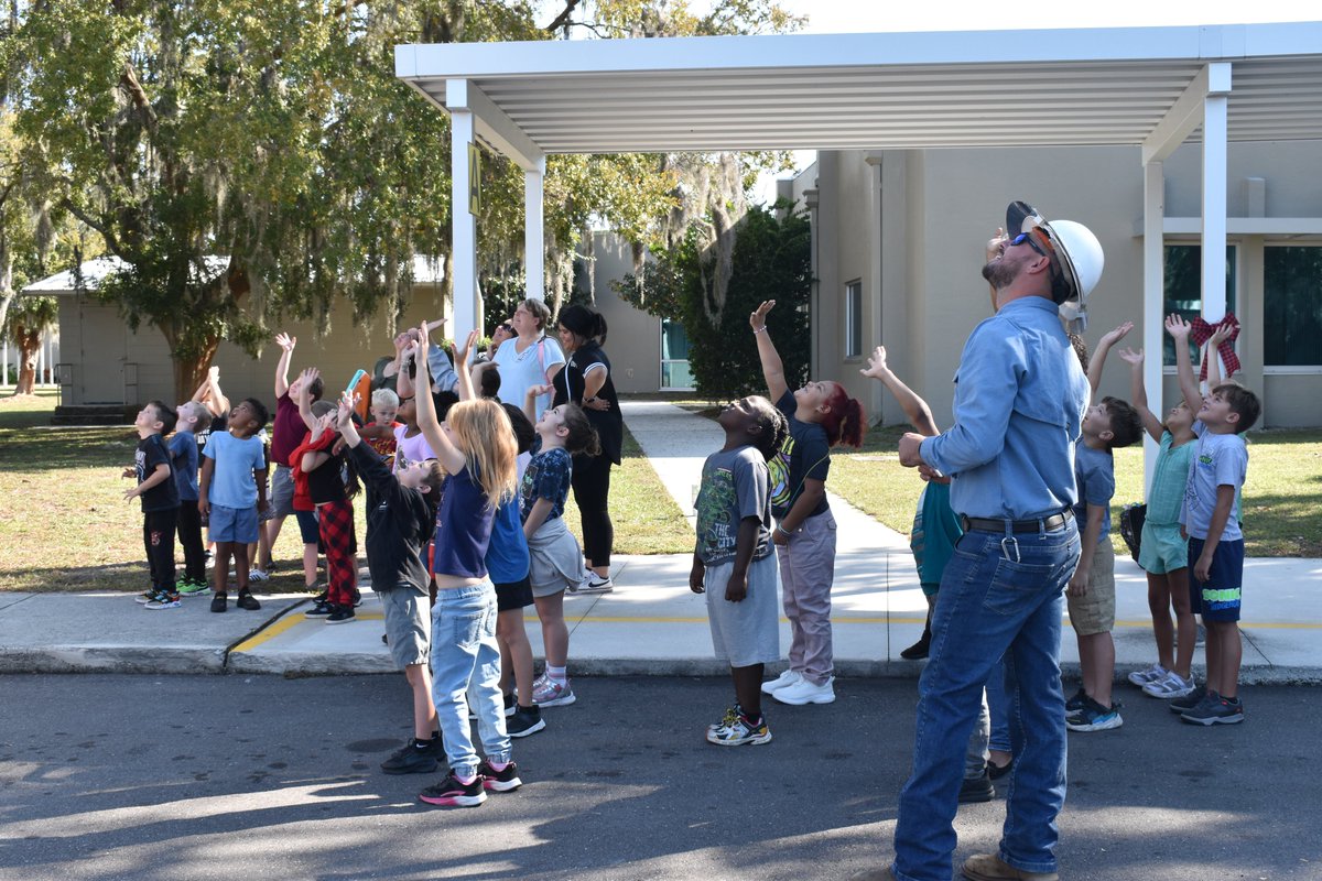 WRECCoop's tweet image. Our teams shared the importance of electrical safety, what it’s like to be a lineman, and opportunities WREC offers to its employees. #wreccoop #GreatAmericanTeachIn #CommunityFirst