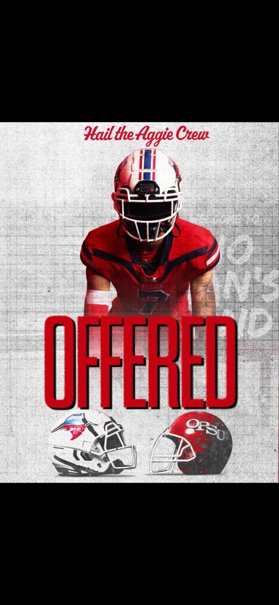 After a great conversation with <a href="/DBCoachDavis/">Coach Devonta Davis</a> I am blessed to receive an offer from <a href="/OPSUFootball/">OPSU Football</a> 
<a href="/JerrallD38270/">Jerrall Delaplain</a>
<a href="/wwsavagessports/">Wynnewood Athletics</a>