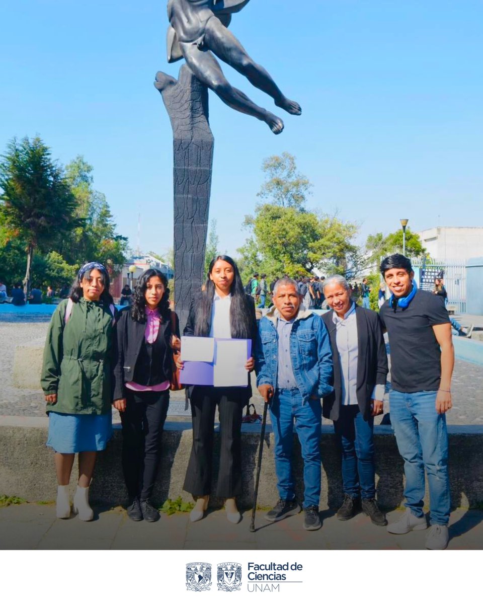 fciencias's tweet image. 🌿 ¡Felicidades a Erika Sofía Galindo Ortiz, nueva egresada de la Licenciatura en Biología! 👏💫

Un logro que refleja esfuerzo, pasión y dedicación.

#OrgulloCiencias #OrgulloUNAM 💛💙