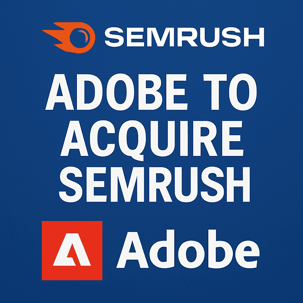 Semrush (SEMR) surges after Adobe announces a $12-per-share acquisition. Today’s SCN analysis breaks down the deal premium, risks, and what this means for investors.
Comment "REPORT" for the guide.
smallcapnetwork.com/subscribe/
For immediate small cap news subscribe.
#SEMR #Semrush