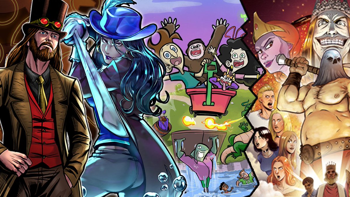 We're a part of <a href="/BackerKit/">BackerKit</a>'s HOLIDAY MARKET that's running from 12.18-12.1 (just 2 weeks). ALL of our comic &amp; graphic novel titles are available, + a bunch of rare collectibles &amp; bundle packages!
Designed to ship before the holidays! Come check it out!

backerkit.com/c/projects/ins…