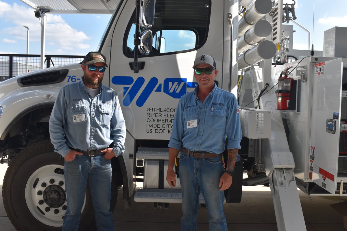 WRECCoop's tweet image. We’re proud to motivate the next generation by showing them how hard work, dedication, and safety is important in their future and ours.
#wreccoop #GreatAmericanTeachIn #CommunityFirst