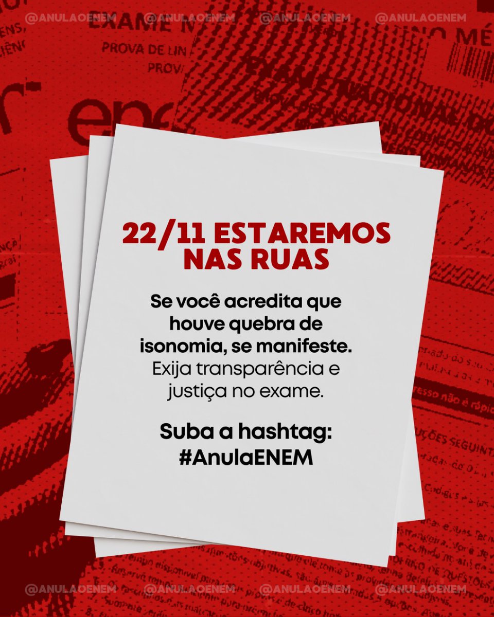 anulaoenem's tweet image. #ANULAOENEM