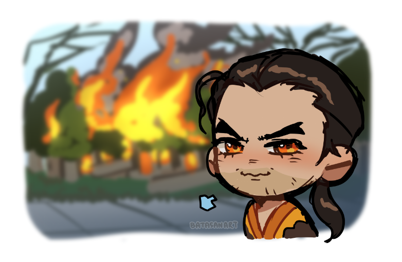 Please don't encourage him... 😔
#dispatch #flambae #doodle