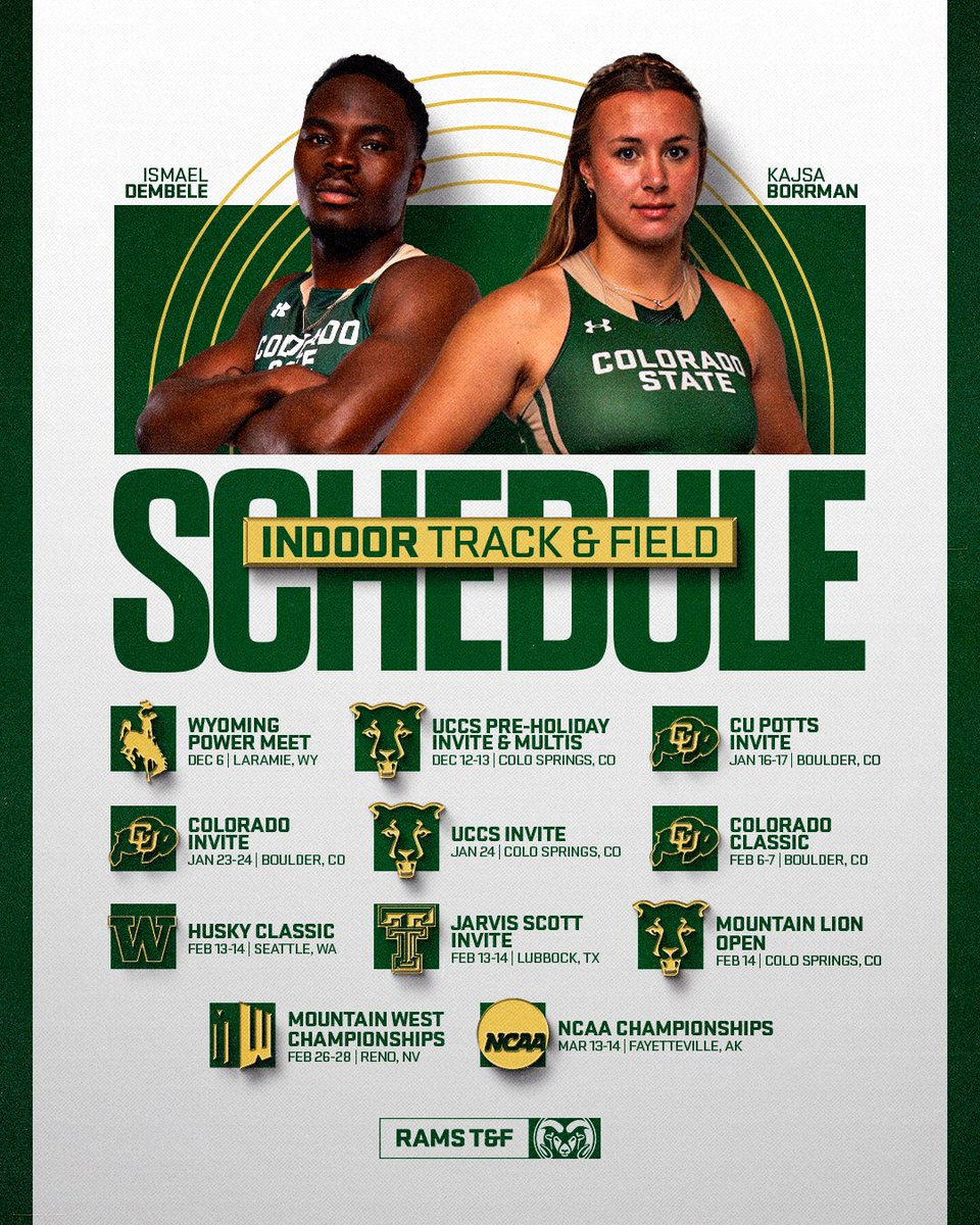 CSUTrackFieldXC's tweet image. Ready to get this show on the road 🐏🔥

✍️ Schedule Release: csura.ms/47PWfXd

#Relentless x #CSURams