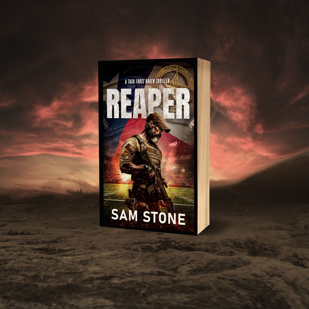 partnersincr1me's tweet photo. The action in REAPER by @crash4895 is intense and nonstop with well written characters. If you like fast pace thrillers with combined military action you’ll like this book. - Enjoyingbooksagain | https://t.co/u9JijQY8TX 
#PoliticalThriller #TaskForceRaven #SamStone #REAP https://t.co/aXT1ILU1rZ