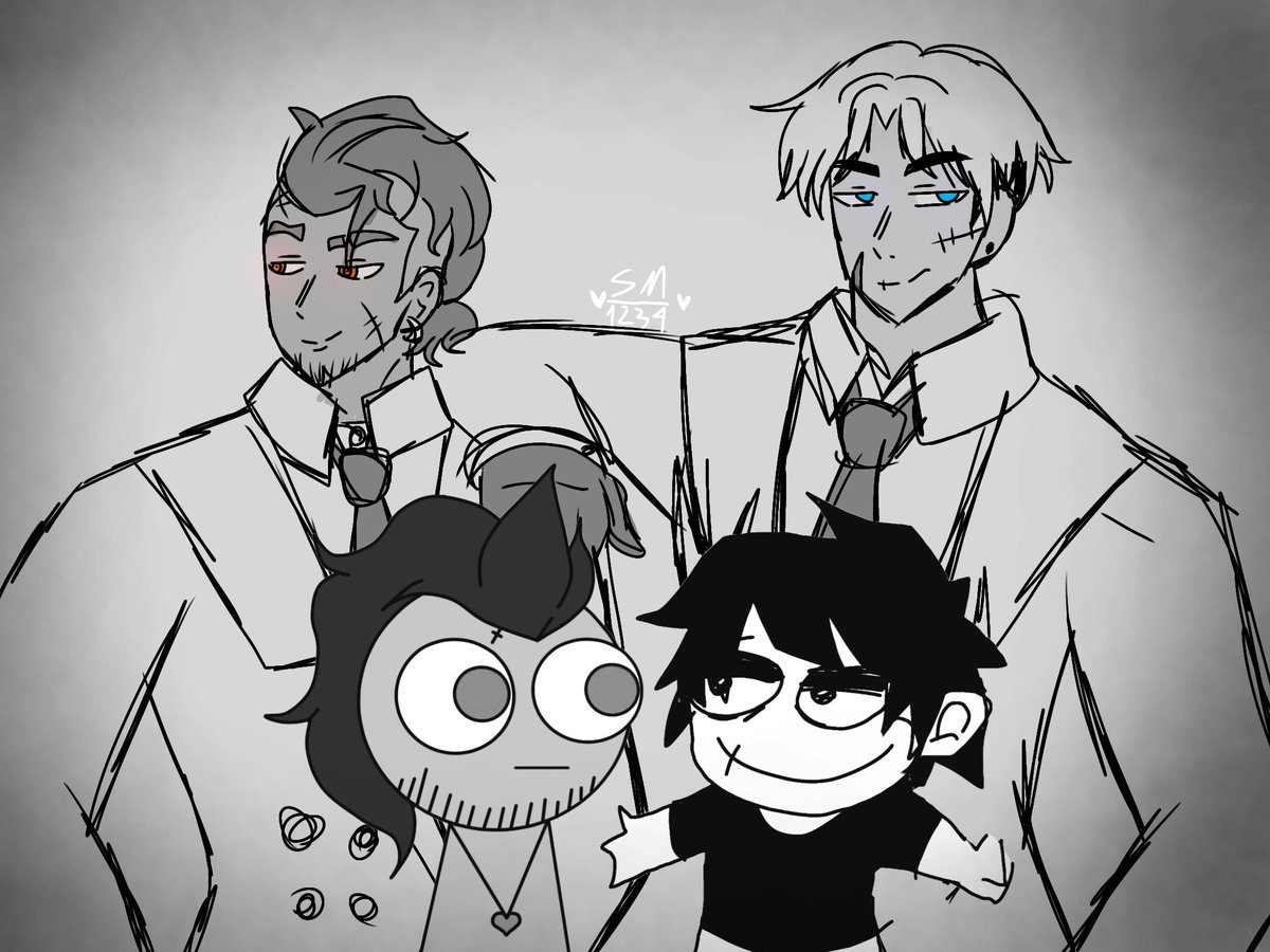 Feliz cumpleaños alos nalgones 
<a href="/GhostNightmar12/">Creepy_Nightmare</a> y <a href="/TomyGO7/">blurry face</a> 
Feliz día del hombre también 🖤🩶🤍
Que pasen un buen día y celebremos con champin :D