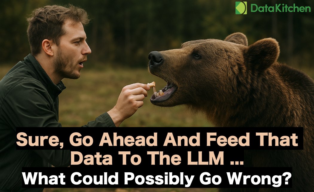 datakitchen_io's tweet image. Sure, Go Ahead And Feed That Data To The LLM … What Could Possibly Go Wrong?
hubs.ly/Q03V20SQ0
#dataengineering #dataquality #dataobservability #dataops