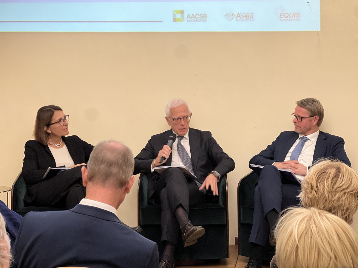 “A livello globale crescono gli investimenti mentre in Europa no. C’è un tema di competitività dell’Europa e in quest’ottica sinergie industriali come questa nell’ambito del pharma diventano fondamentali” Matteo Caroli, Vice Dean for Sustainability and Impact <a href="/LuissBusiness/">Luiss Business School</a>