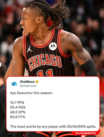 LeftHash's tweet image. Love seeing Illini legend AYO killing it this season for the @chicagobulls 
🟧🟦➡️🟥⬛️