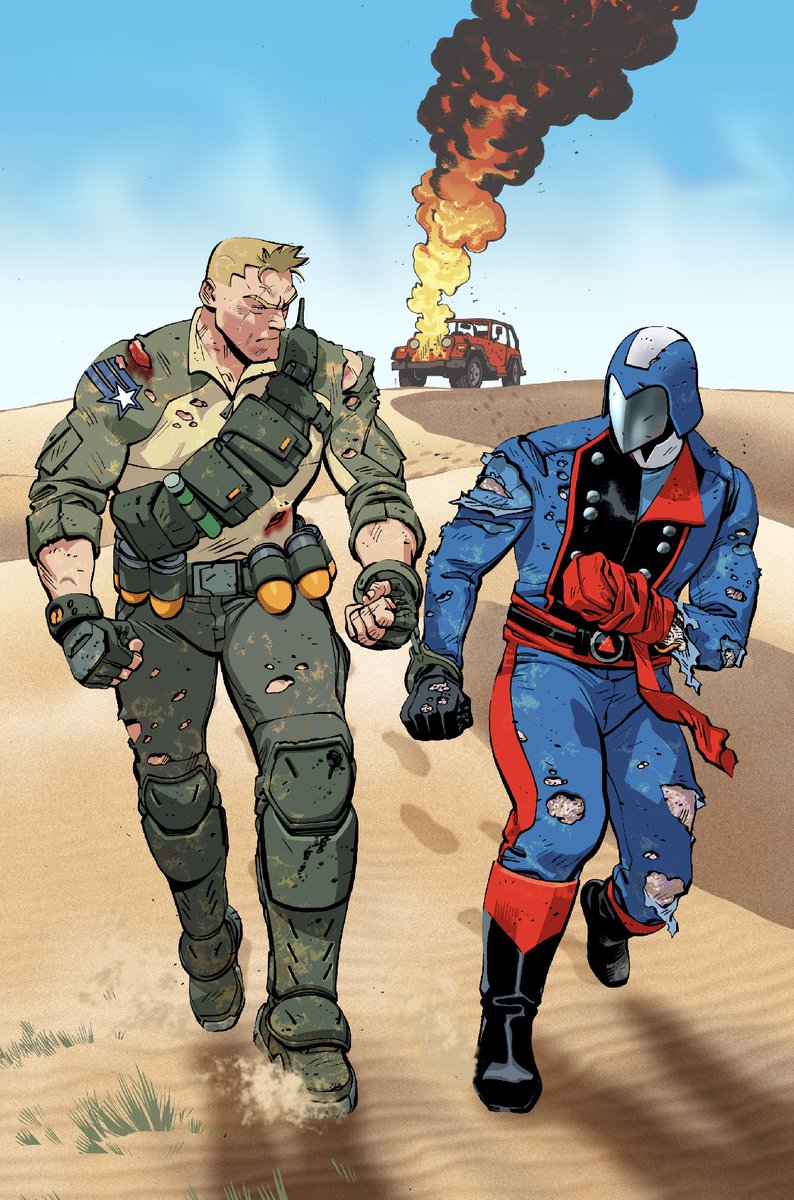 My cover art for GI Joe #14, out today!