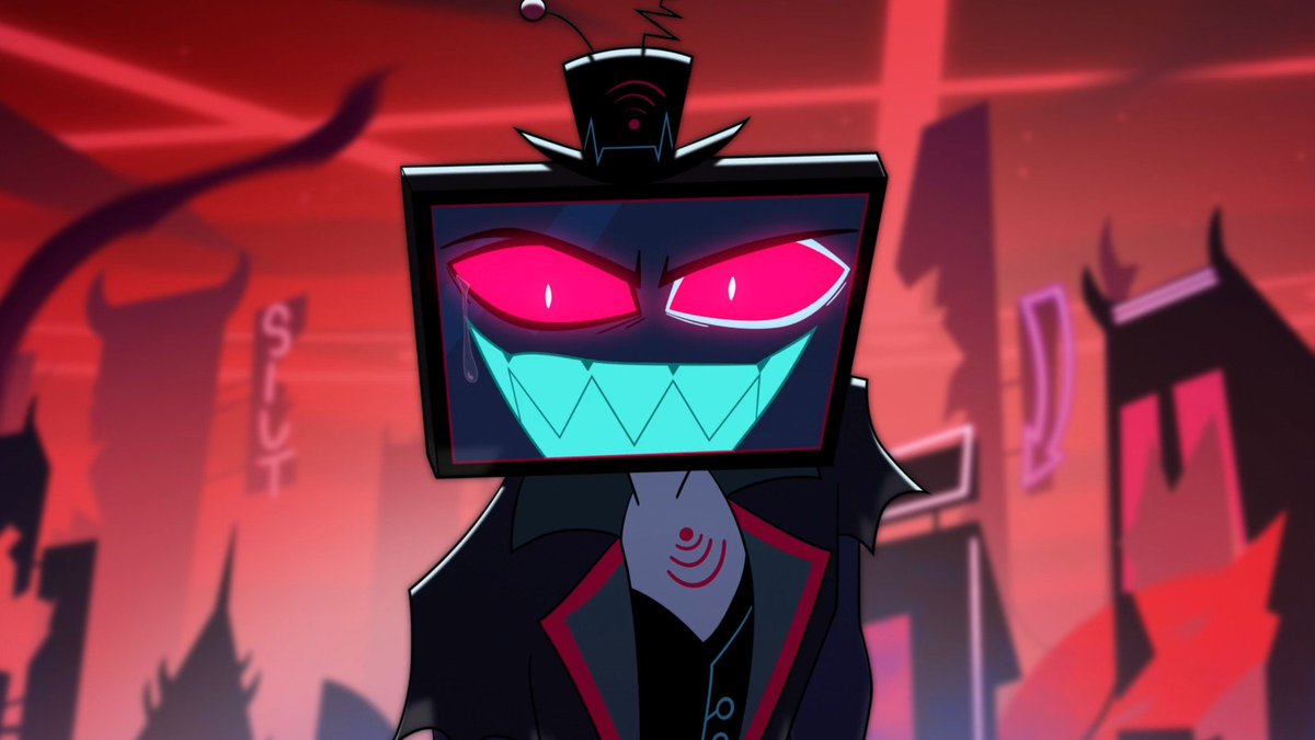 I really don't think that Vox doesn't actually care about Val or Vel...he was just too much into his own head, lost in himself and the voices and spiraled BADLY. 
That was a suicide attempt (between everything else) and idk why no one is catching on that

#HazbinHotelVox #Voxval
