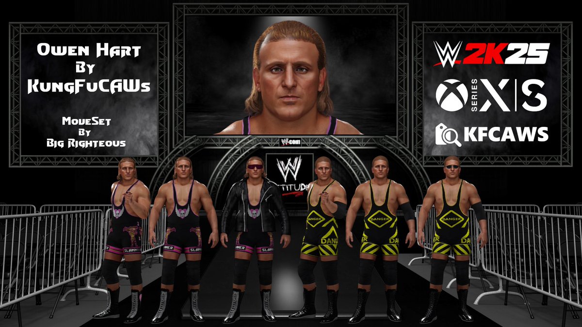 Owen Hart By KungFuCAWs is now Uploaded.
MoveSet By <a href="/BigRighteous/">Big Righteous</a>
Search Tag: KFCAWS
