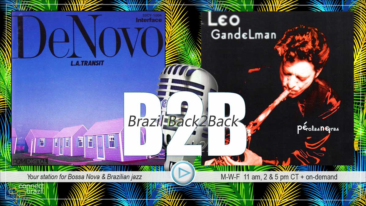 ‘Same Song’ Week returns with Sax greats Leo Gandelman and Tom Scott doing battle with dueling versions of ‘Mas Que Nada’! Listen Live or on demand.
connectbrazil.com/brazils-best-m…

#brazilback2back #connectbrazil #brazilianjazz #tomscott #leogandelman #masquenada
