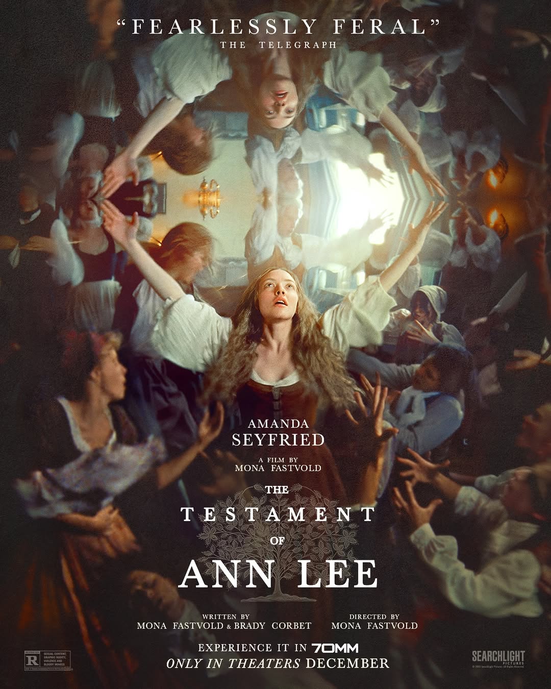 Eerste teaserposter van The Testament of Ann Lee met Amanda Seyfried 