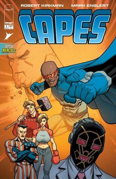 RobertKirkman's tweet photo. Today is the day! Invincible Universe time!!! Astounding Wolf-Man Compendium! Tech Jacket Compendium!! Capes issue 1!! Get your superhero loving butt to a comic book shop!! https://t.co/dkhDRv5hRu