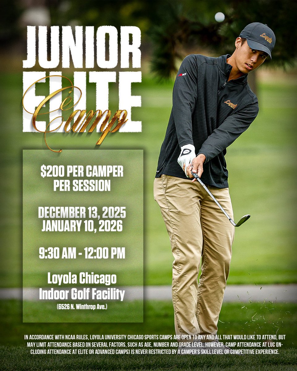 Winter camps just dropped 🚨🏌

🔗 loyolaramblers.com/sports/2025/11…