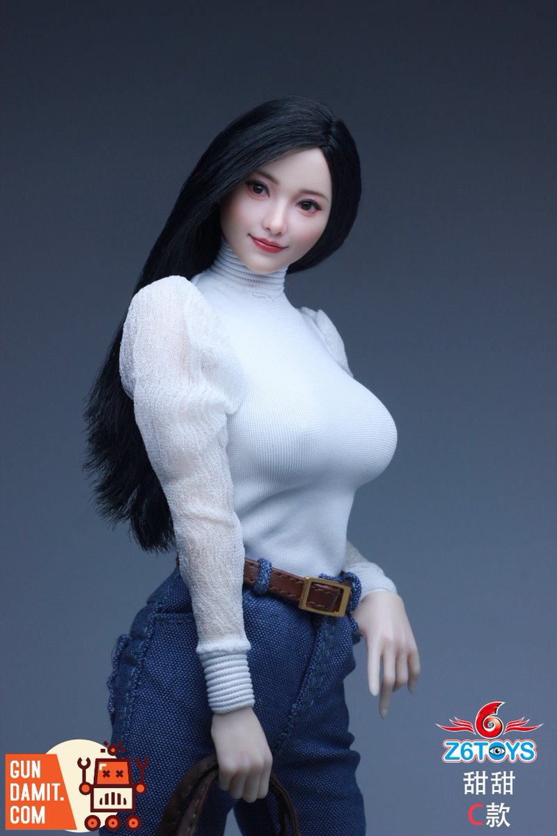 Pre-Order] Z6TOYS 1/6 ZC021C Head Sculpt for Asian Beauties