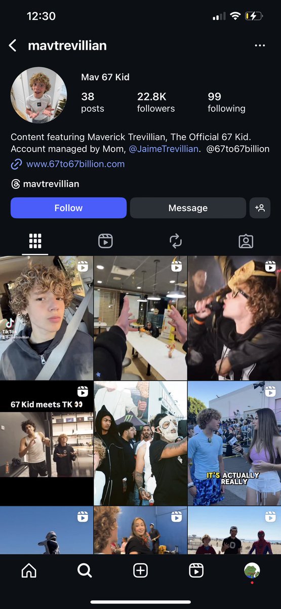 wowsolanaiscool's tweet photo. @67coinsol https://t.co/yqyKcbj2BF 

This is his only IG… just because it has 220k doesn’t mean it’s legit… just means he has motion… a lot https://t.co/kQHgJ38B19