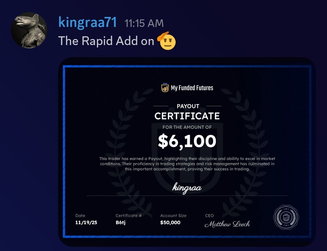 MyFundedFutures's tweet image. Scale Plan add-ons doing exactly what they were built for 🔥