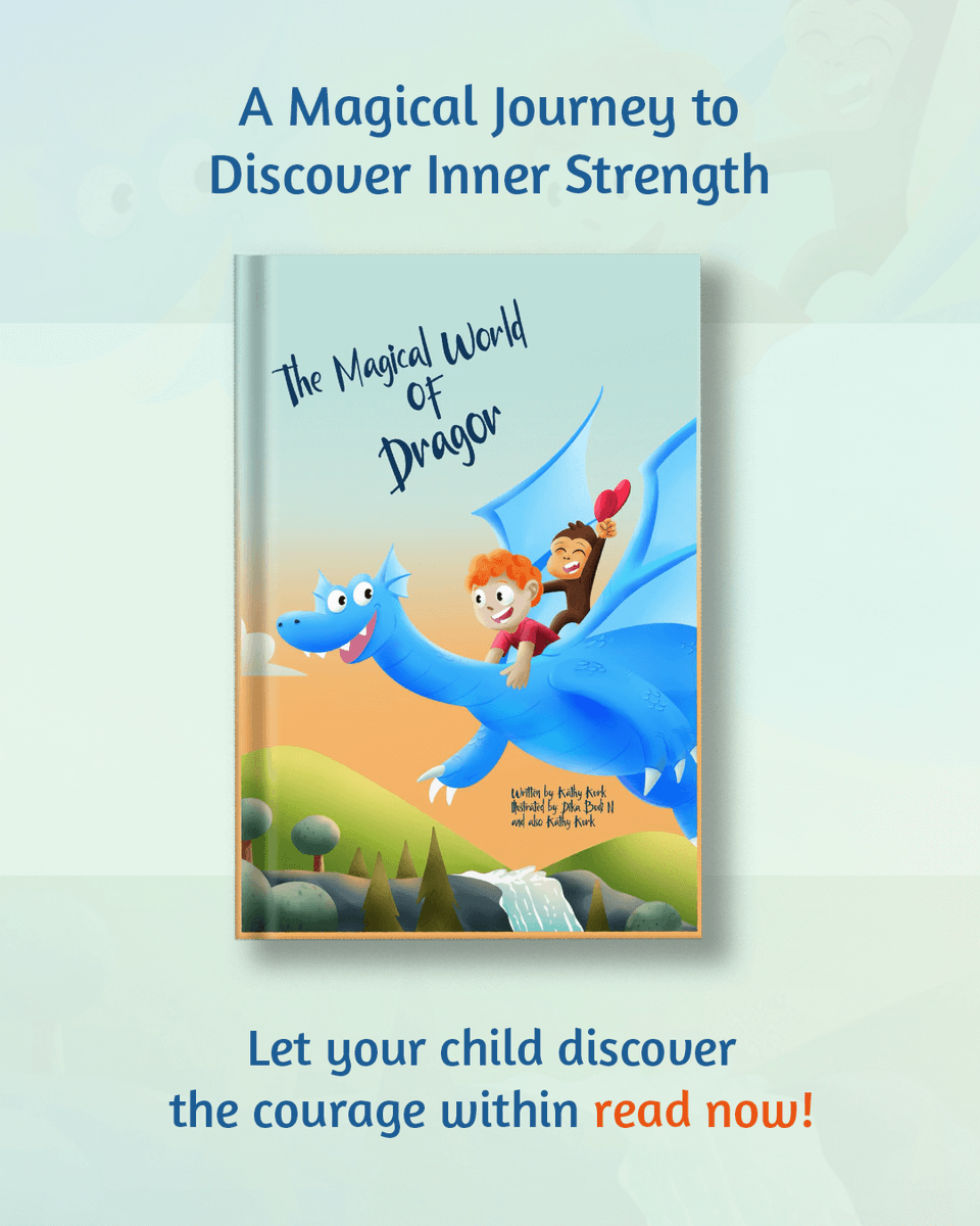 WeBlogBooks's tweet image. A bullied boy. A magical world. One unforgettable journey of courage and friendship that will lift young hearts and spark imaginations. The Magical World of Dragor awaits! By Kathy Kurk

Available on - amzn.to/3XhFtKi