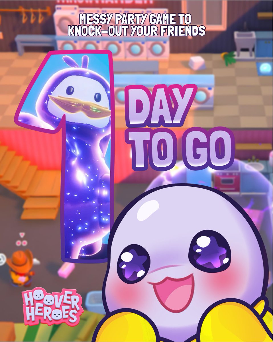 Tomorrow is the day 🥹🥹 
Our game will be available on Steam tomorrow. 
Dont forget to wishlist so you wont miss 🩷

store.steampowered.com/app/3453610/Ho…

#gaming #fy #steamgames #indiedev #gamerelease #earlyaccess