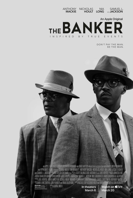 Mani_Kandan10X's tweet image. 5 Movies That Actually Teach You Something.

They’re packed with lessons on Money, Human Nature, Motivation, and more.

1.The Banker

The inspiring true story of two pioneering African-American bankers.

A real-life masterclass in entrepreneurship and business strategy.