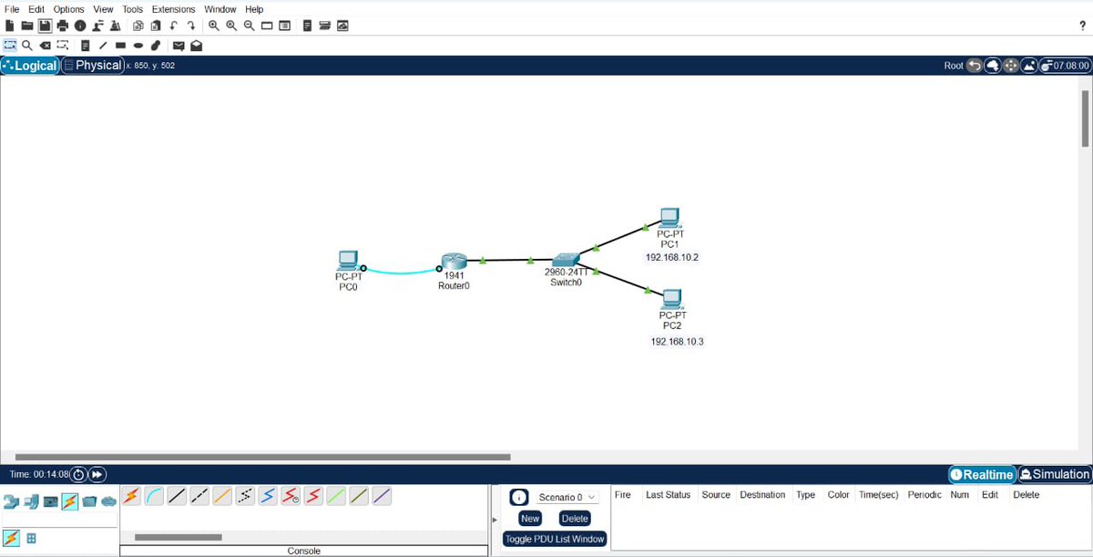 _emecon_'s tweet image. Progress update;
I’ve been on and off due to school and PC issues. But learning never stops💪🏾
Glad to keep going on the Networking path as I revised on configuring a basic Cisco Router. Worked on IP addressing, subnetting and IP connectivity components in general. Always fun😁