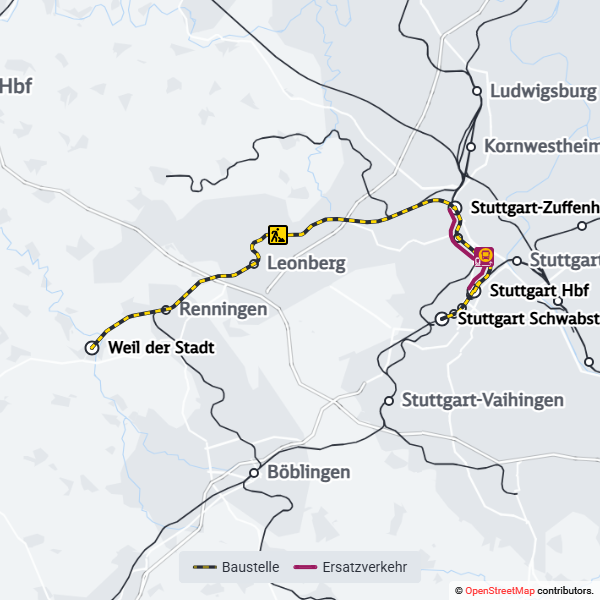 SBahn_Stuttgart's tweet photo. 🚧 #Drandenken 🚧
In der Nacht vom 27./28. November führt die DB Instandhaltungsarbeiten auf der Strecke zwischen #StuttgartHbf und #Ludwigsburg durch.
Es kommt auf der Linie #S4, #S5 & #S6 zu Haltausfällen.
Details, auch zum #Ersatzverkehr #S5E & #S6E👉https://t.co/zJL6ogfkCg https://t.co/ujd2HdvgoN