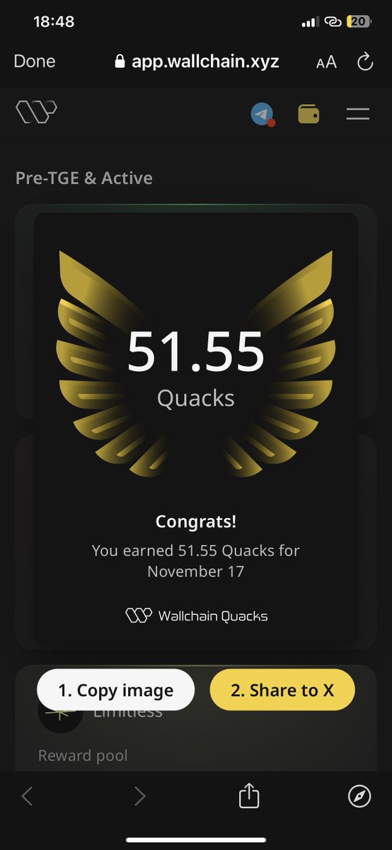 Wow 😳 just earned 51.55 Quacks on <a href="/wallchain/">Wallchain Quacks</a> 🦆 

How much Quack you got today?

1 Quack worth 10$ ?

<a href="/Alignerz_/">AlignerZ.bid</a>  3.84% supply for airdrop 

We will focus on Alignerz

g26 🙋