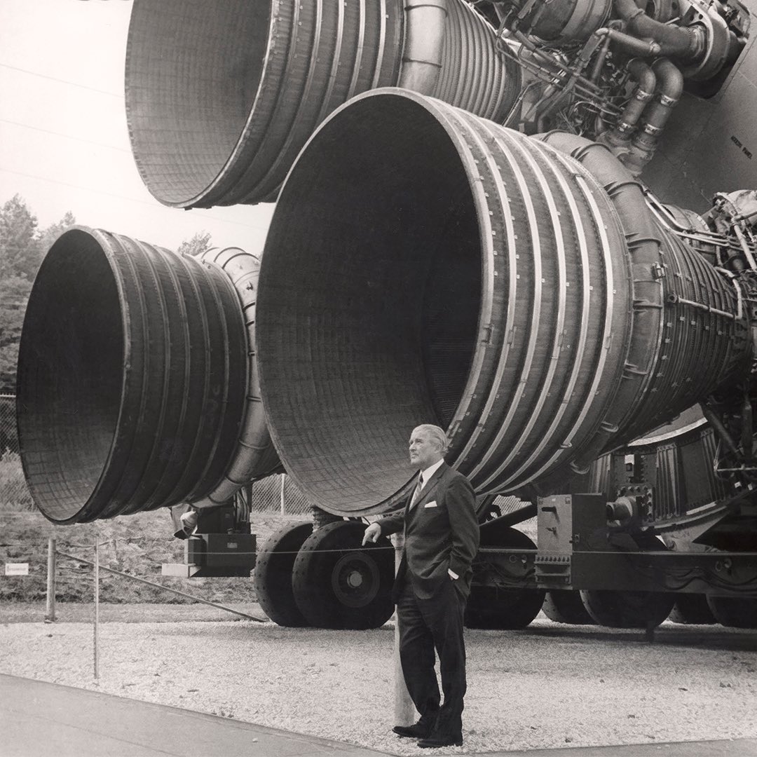 Wernher von Braun played a key role in rocket development and space exploration, first in Germany in the 1930s and later in the United States.

Born in Germany in 1912, von Braun loved reading science fiction as a child. These stories sparked his fascination with space