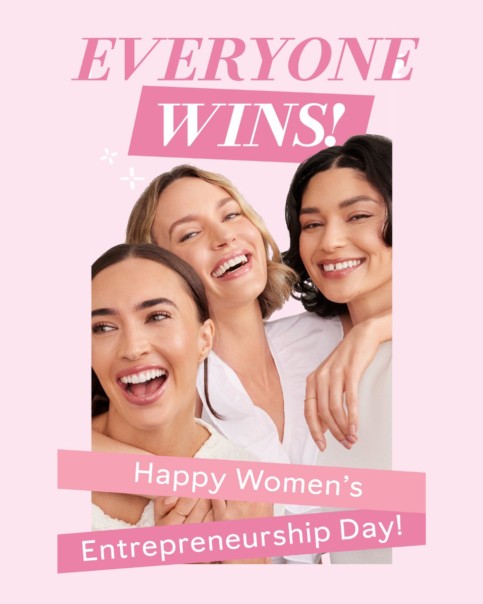 Happy Women's Entrepreneurship Day!💕

Today, we celebrate our Independent Beauty Consultants and their incredible passion, confidence and entrepreneurial spirit!✨

#MaryKayUK #Entrepreneurship #Women #Beauty
