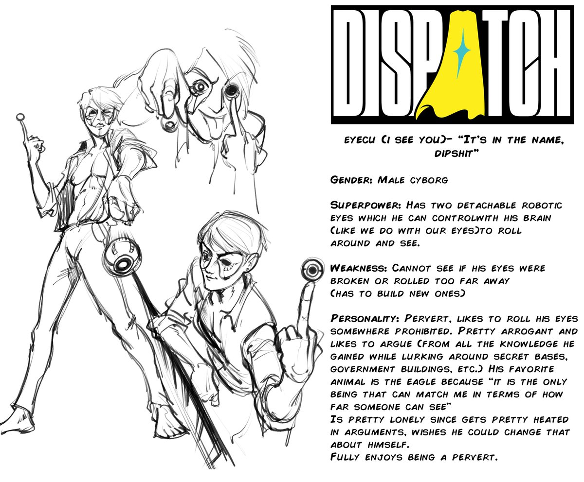 The next #DISPATCH #OC is Eyecu!