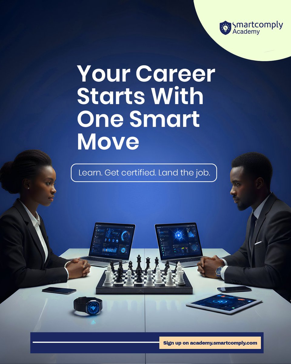 smart_c_academy's tweet image. 3 months from now:
✓ Certified cybersecurity professional
or
✗ Still thinking about it
Choose your 2026.
Join 🔗 academy.smartcomply.com
#SmartAcademy