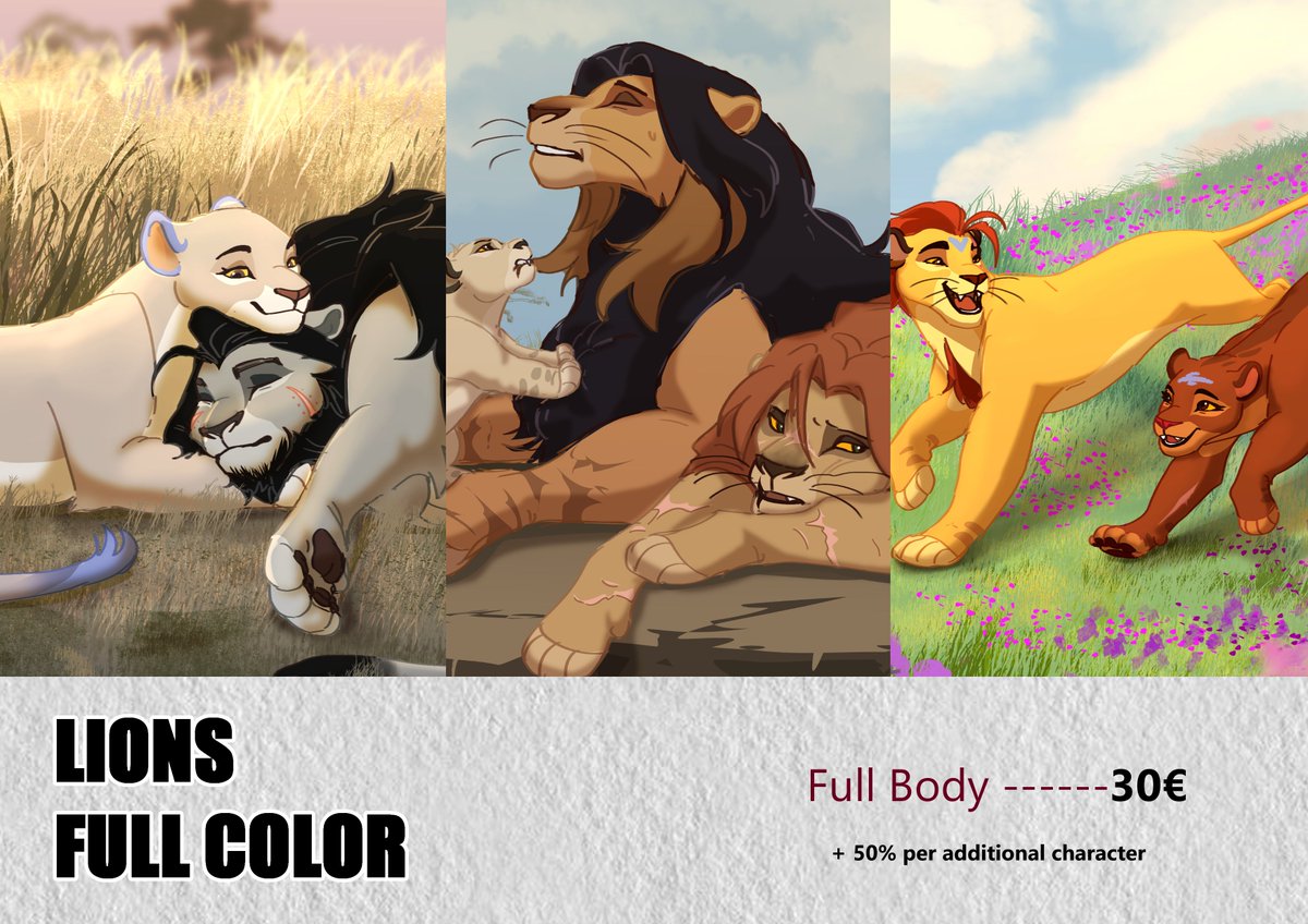 ✨OPEN COMMISSIONS✨
I will be accepting commissions again. These are my basic services! All related information is available at Vgen.
🔁 &amp; 💙 are appreciate it

▶️vgen.co/BonnieM02
 ✨(RULES) bonniem.carrd.co/#reglas

#VGenComms #commissionsopen #VGen #commissionopen