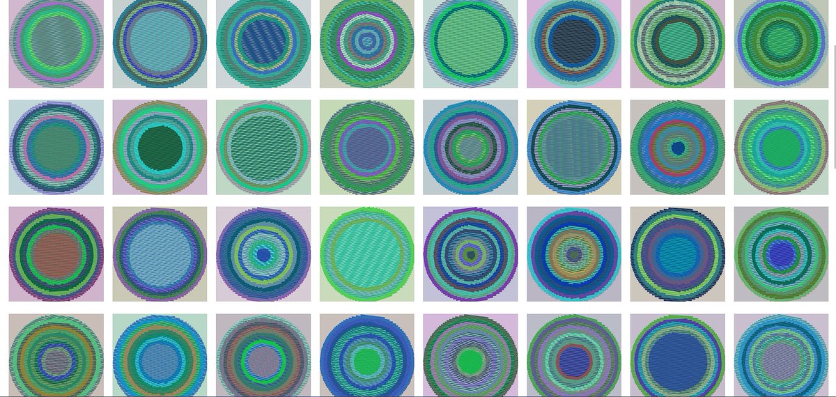 reyrove's tweet image. My new project, &quot;Arachne&quot; is now available on @editart_xyz ⚡💚

✨ Made with #p5js 👩🏻‍💻

🌀 20 editions 
🌀 3 #tezos

LINK🔗 
editart.xyz/series/KT1R75Z…

#generativecoding #creativecoding #generativeart #NFT #TezosArts #Circle #art #JavaScript #Creativity