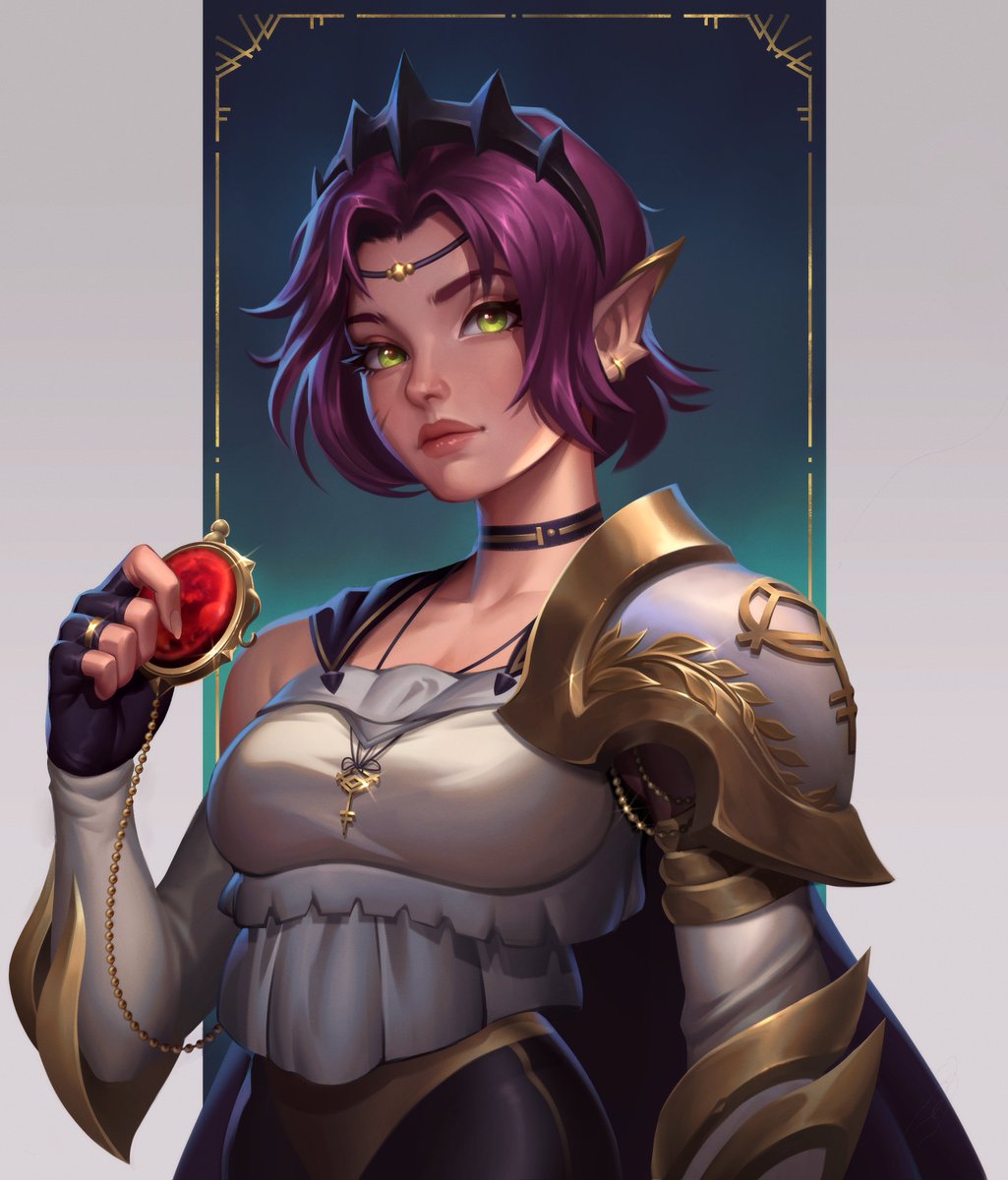 RedaDraws's tweet image. Commission I did for @fifi_fionne a while ago that I never got around to posting 😊