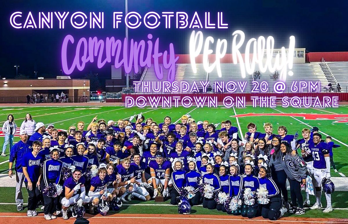 The CHS booster club would like to invite all the young Eagles and their families to the community pep rally tomorrow night!