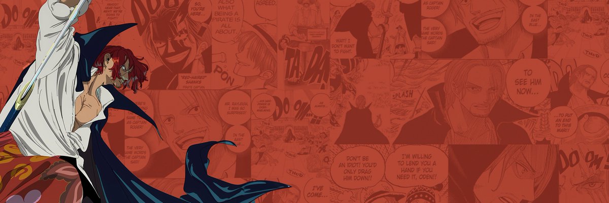 iyq1m's tweet image. Shanks 4K #header