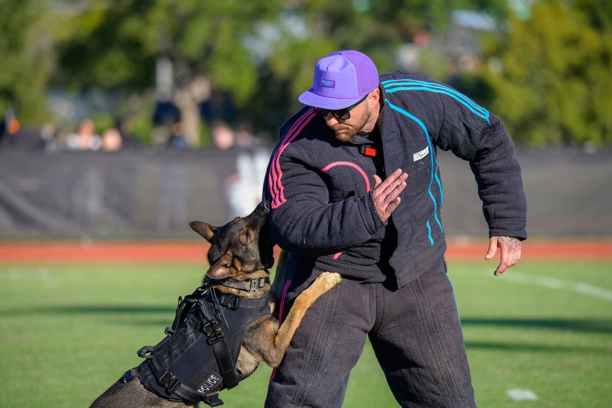 RepAaronBean's tweet image. What an awesome day Saturday was at the @K9sUnited K9 Competition! A big round of applause to every handler and K9 who participated in the competition. The dedication, trust, and skill that each team displayed was a sight to see. 

Special shout out to @JSOPIO Officer Megela and…