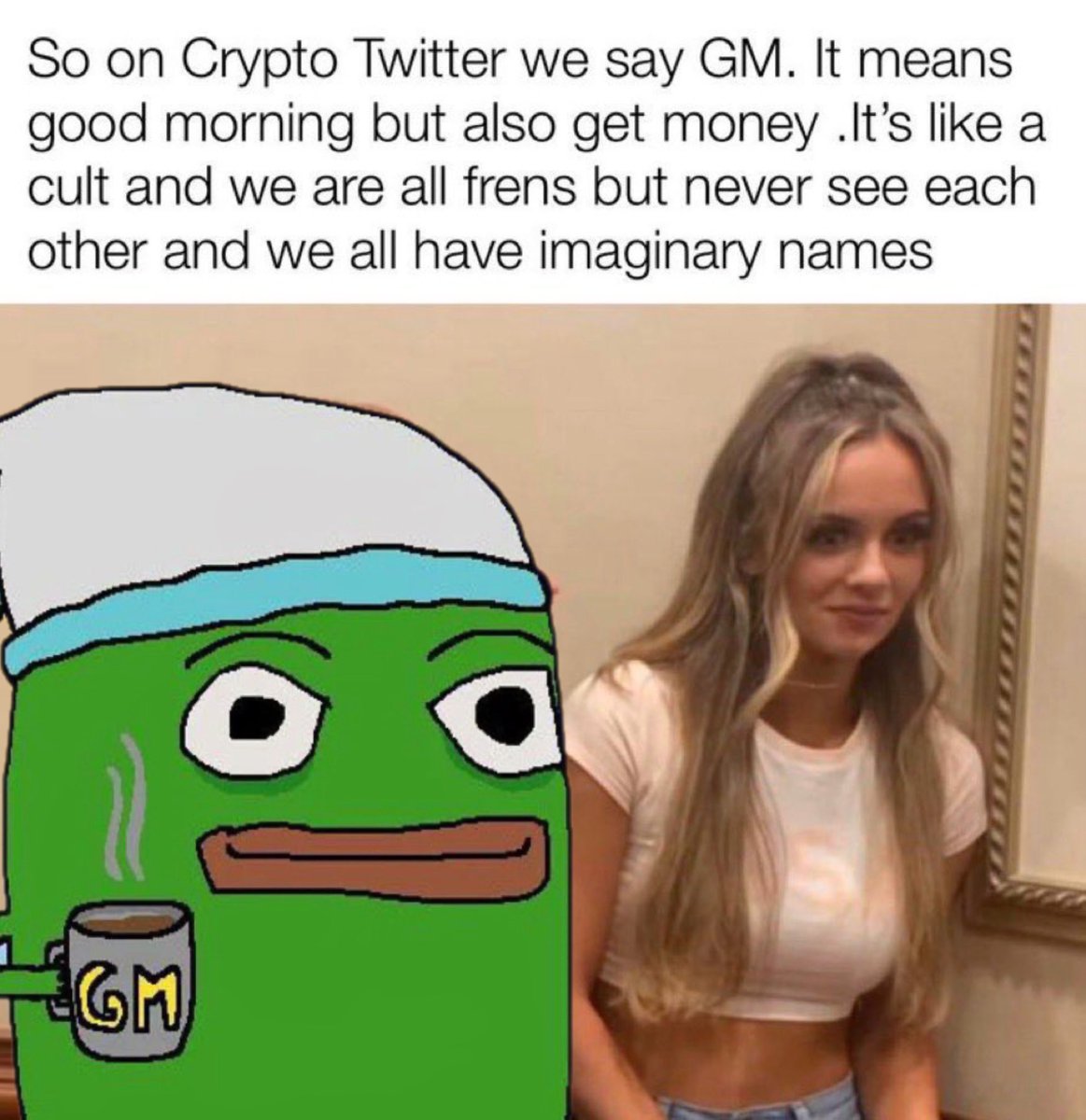 daumenonpump's tweet image. gm