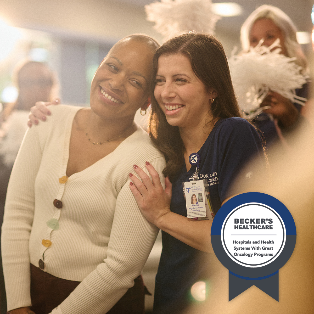 FMOL Health has been included on Becker’s 2025 list of 100 Hospitals and Health Systems with Great Oncology Programs! This recognition shows how our incredible cancer care teams healthcare through compassion, innovation and excellence every day. 

Read more: