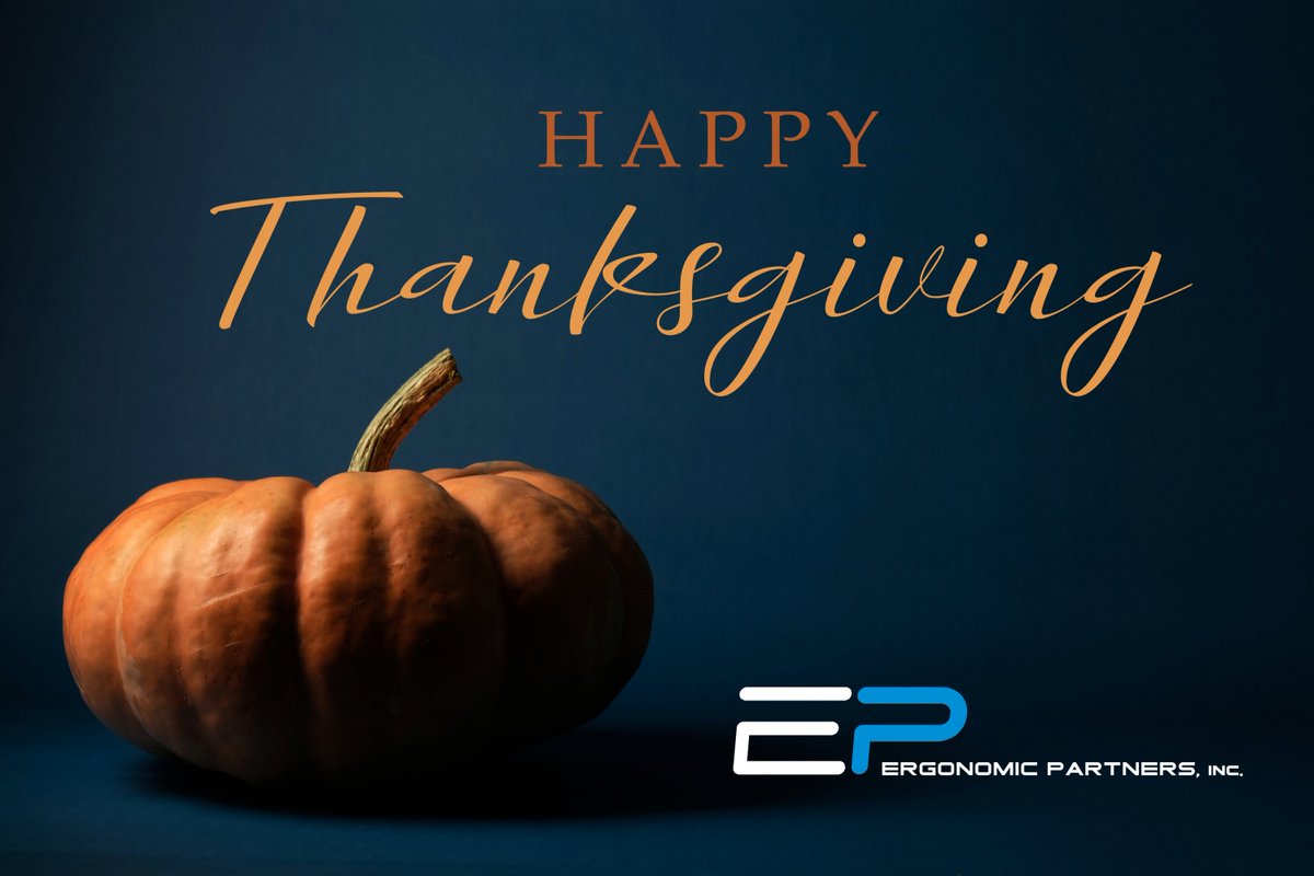 Rooted in precision, driven by people. We're thankful for the trust of our partners as we engineer solutions to reduce strain &amp; boost safety. Thank you for letting us lighten the load! #HappyThanksgiving #thanksgiving2025 #ergonomics #industrialrobotics #materialhandling