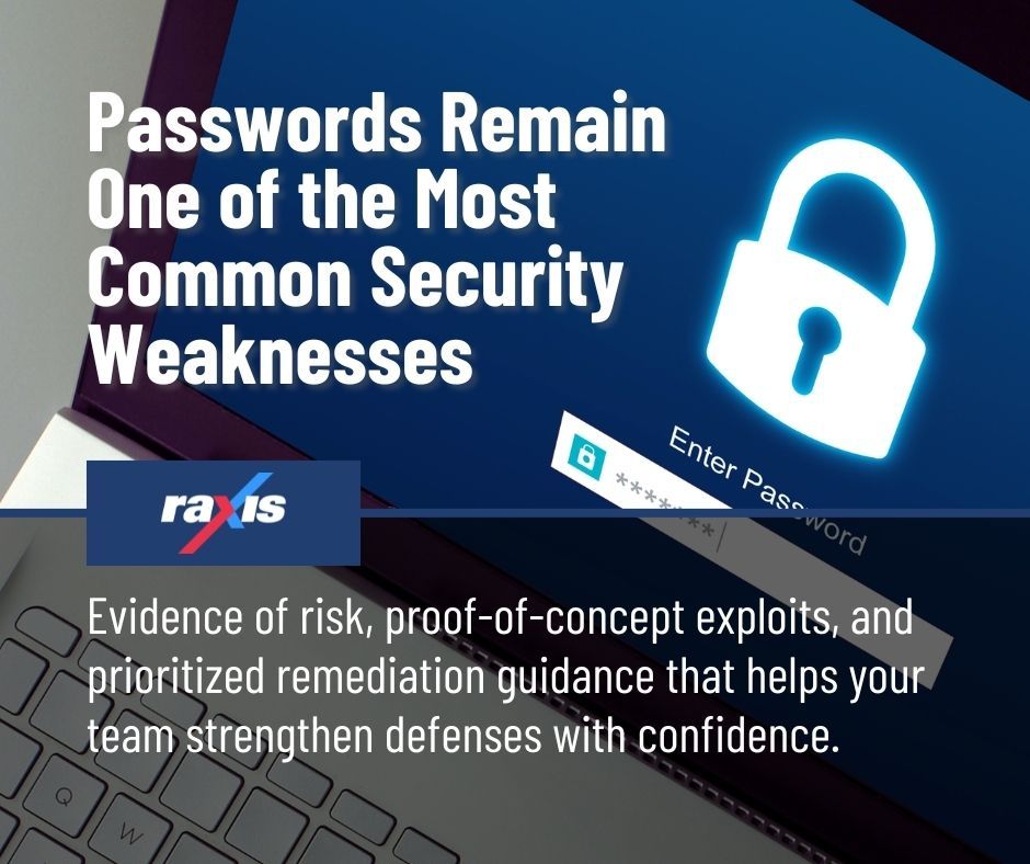 RaxisOne's tweet image. Passwords remain a top security risk.
Raxis&apos; AI-Augmented Penetration Testing uses GPU-powered cracking &amp;amp; AI tools to expose weak credentials, show real impact &amp;amp; provide clear remediation steps.
🔗 raxis.com/pentest/augmen…
#Raxis #PasswordSecurity #Pentesting #AI