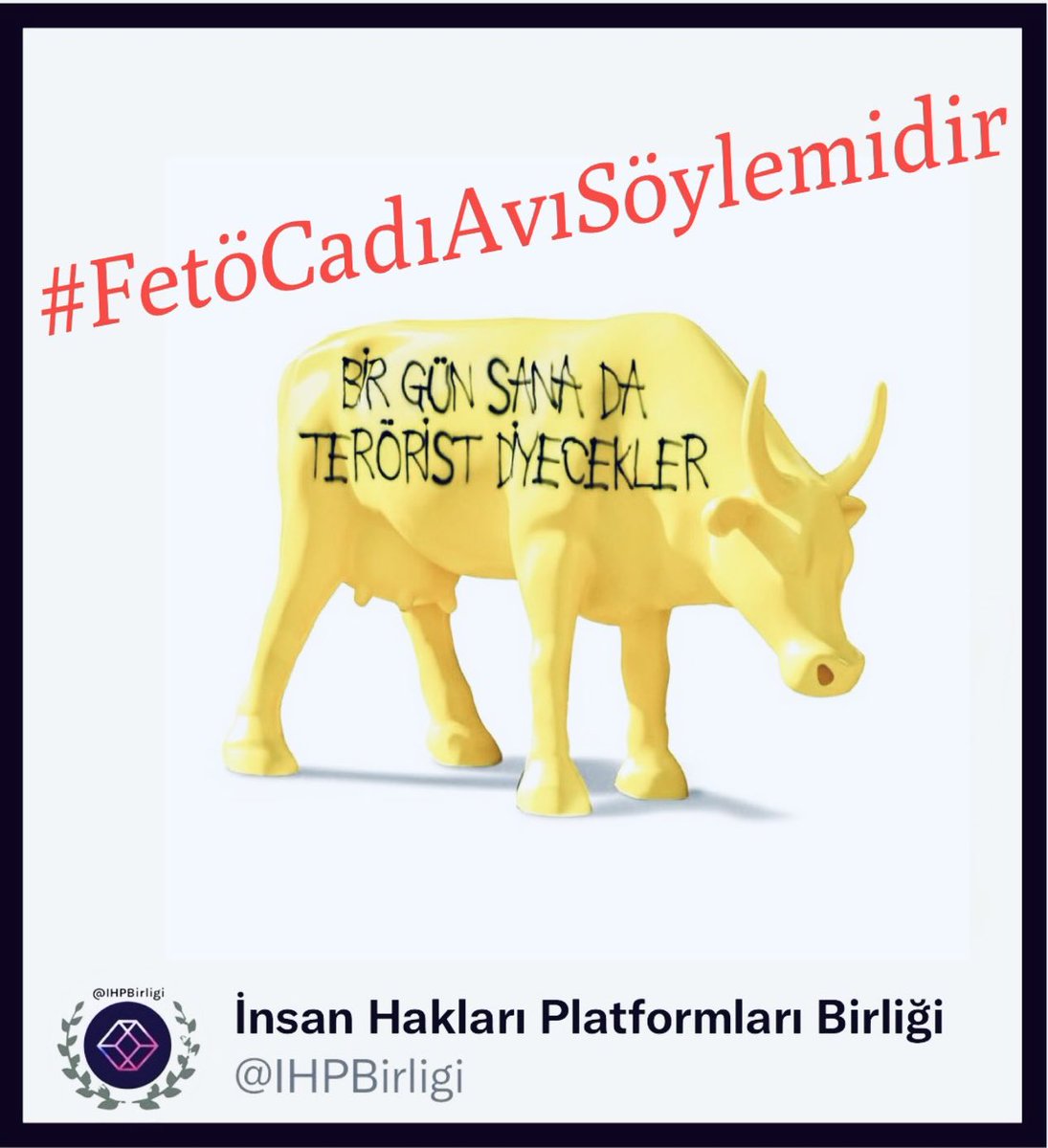 Bir gün sana da sıra gelecek! 
#FetöCadıAvıSöylemidir