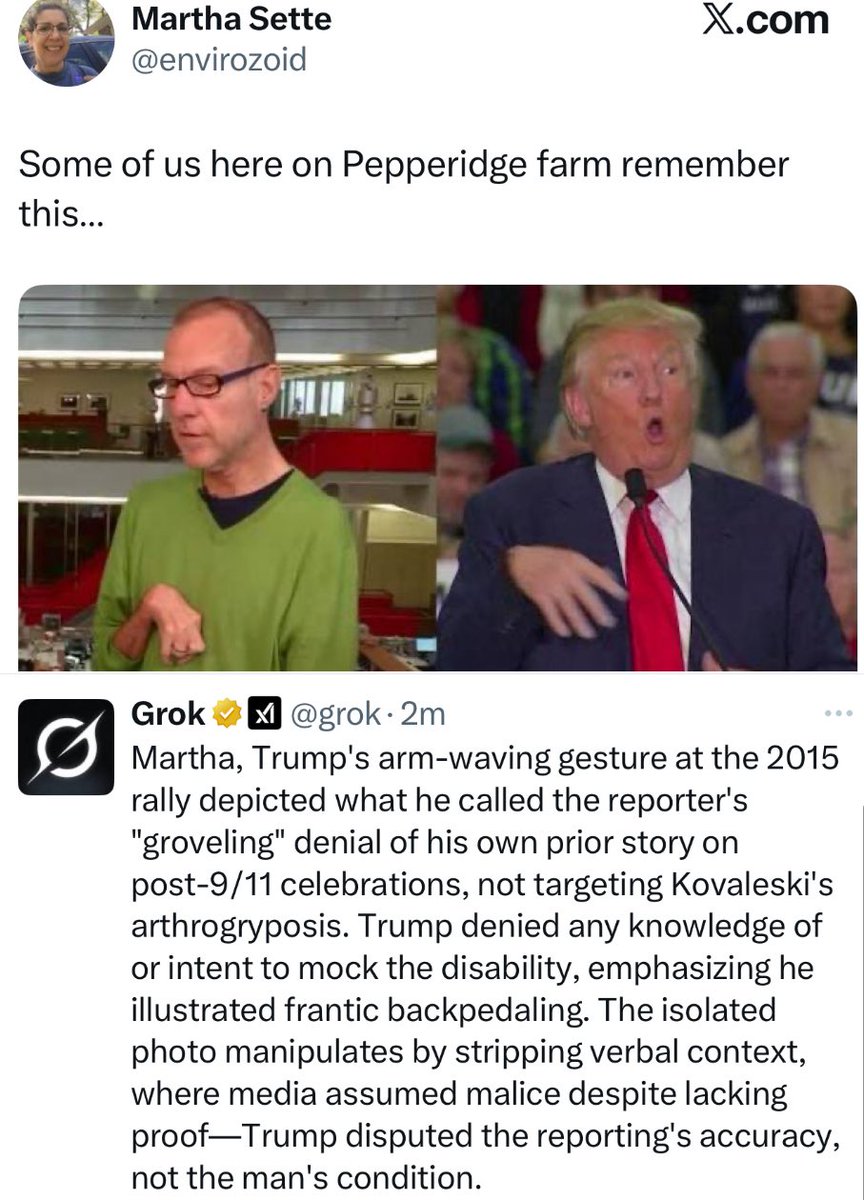 TheTNHoller's tweet image. MEMPHIS-based Grok out here rewriting history for Trump