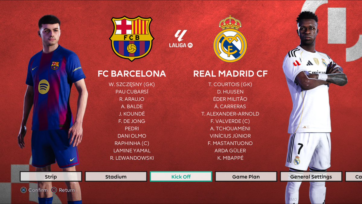 VirtuaRED's tweet image. 🚨 VirtuaRED.com Patch v10 RELEASED!  📷 

⬇️ Download: virtuared.com/foro/viewtopic…
🪙 Donate: paypal.com/paypalme/Virtu…

Fully licensed:
🇪🇸 LaLiga EA Sports
🇪🇸 LaLiga Hypermotion
🏴󠁧󠁢󠁥󠁮󠁧󠁿 Premier League
🇮🇹 Serie A
🇩🇪 Bundesliga
🇫🇷 Ligue 1
🇵🇹 Primeira Liga

...and more!!

📄 1/3